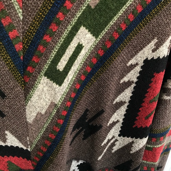 Western High-Low Cardigan - Picture 10 of 13